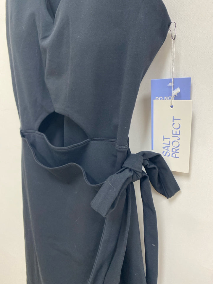 NWT Salt Project Size S Black Sleeveless Athletic Dress