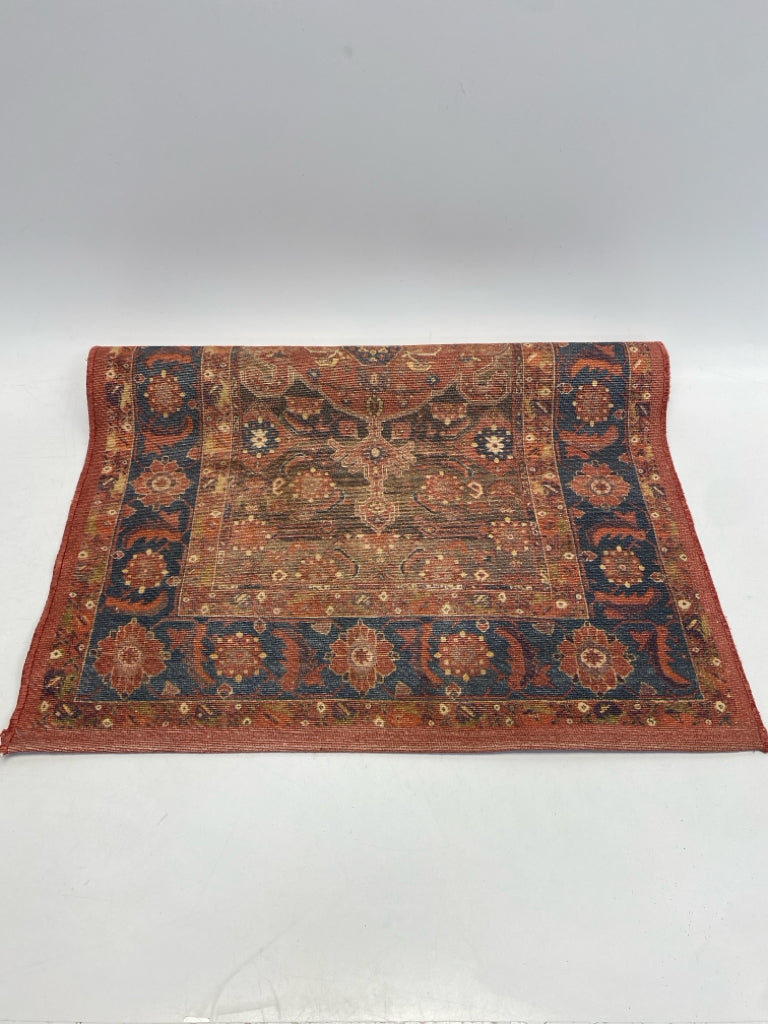 Magnolia Home Orange Blue Rug