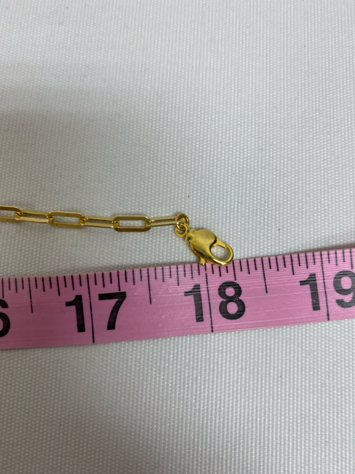 Gold Color Multi Color Snake Necklace