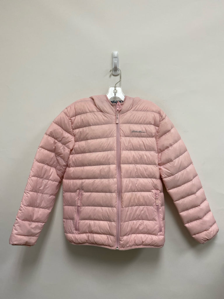 Eddie Bauer SIZE 14/16 Pink Gray Animal Print Reversible Girl&