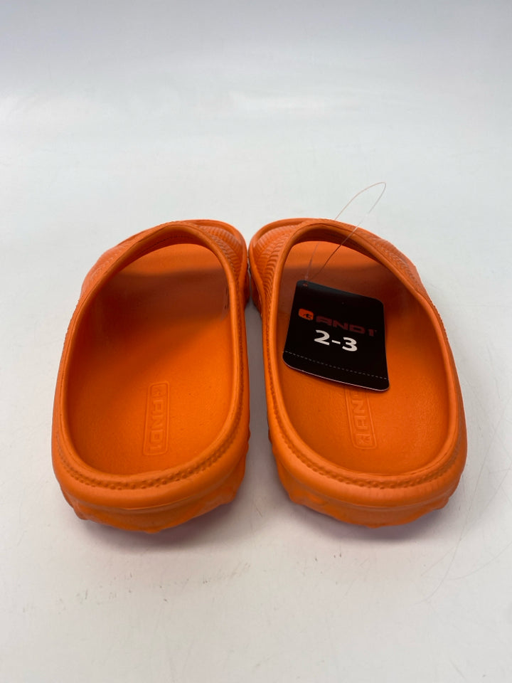 NWT And1 SIZE 2/3 Orange Boy&