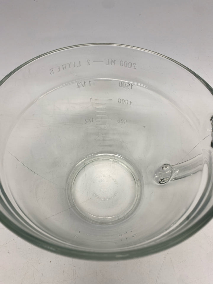 Pampered Chef Clear White Glass Bowl(s)