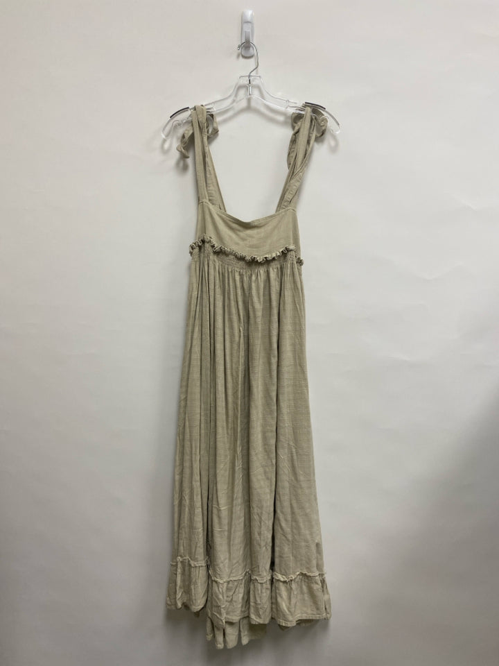 Free People Size S Beige Texture Maxi Ladies Dress