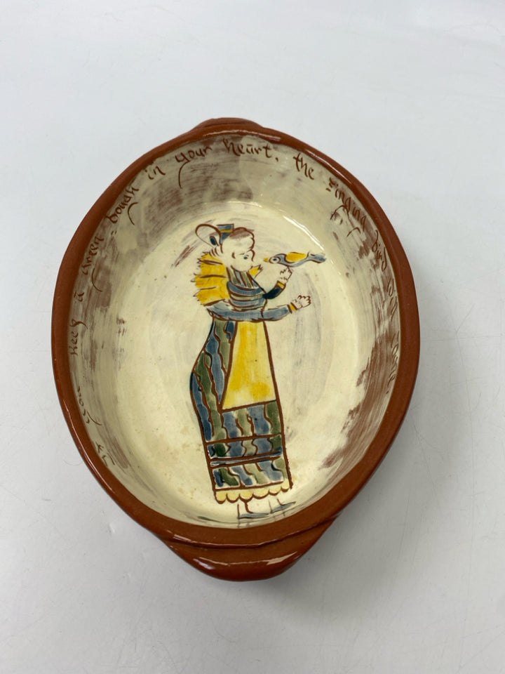Brown Cream Pottery