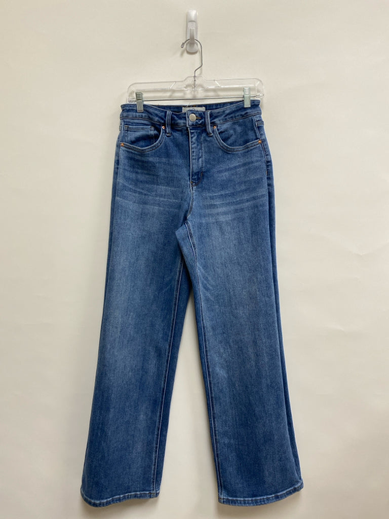 Size 7 Blue Wide Leg Ladies Jeans