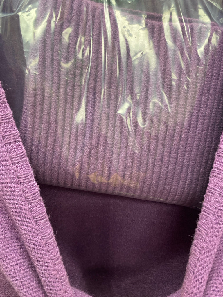 NWT Parkhurst Size XS Purple Pocket(s) Ladies Sweater