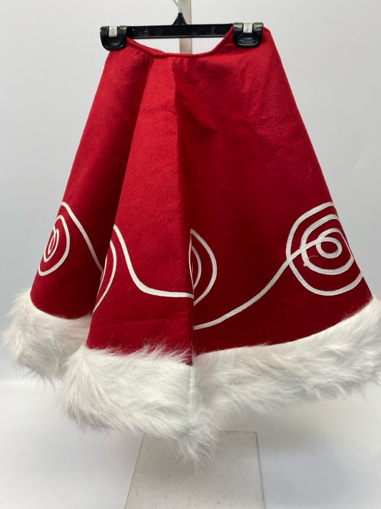 Red White Swirl Christmas