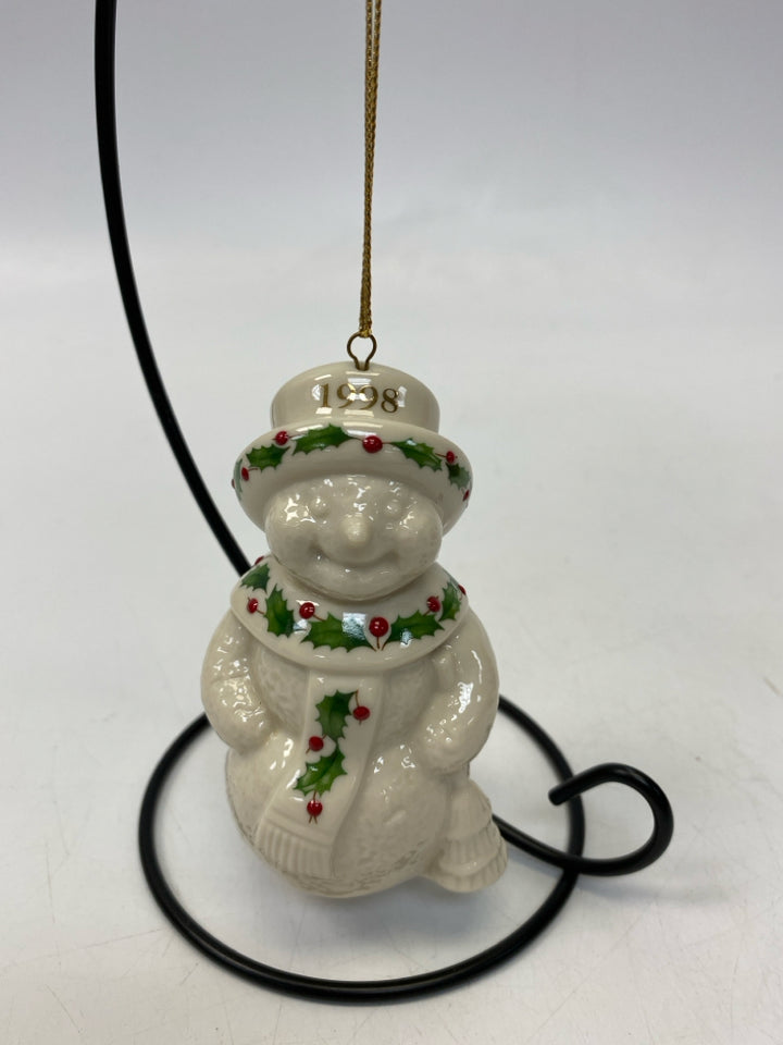 Lenox Ornament Snowman