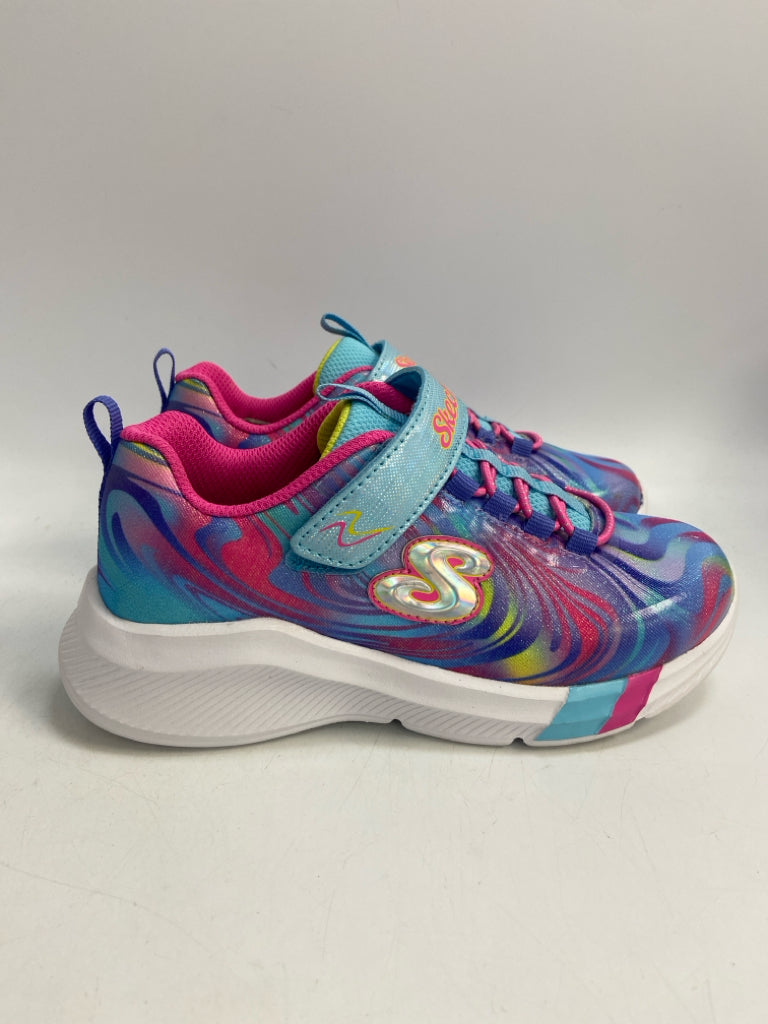 Skechers SIZE 12 Blue Pink/Multi Girl&