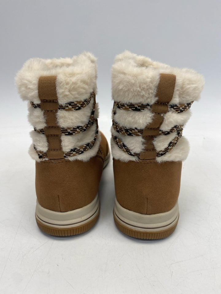 Clarks US Shoe Size 10 Brown Beige Lined Boots