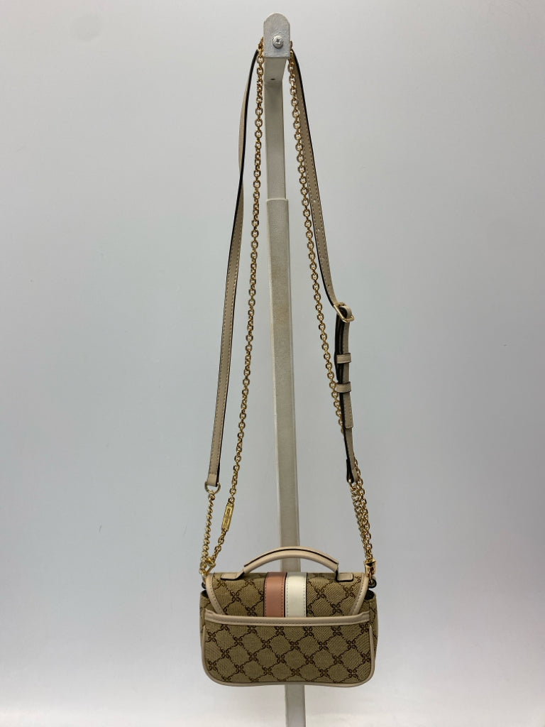 Nine West  Size Brown Print Crossbody