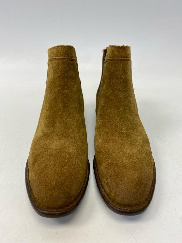 Born US Shoe Size 10 Camel Suede Boots