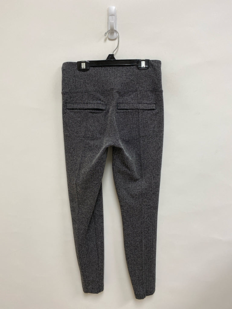 Athleta Size S Black Gray Herringbone Athletic Leggings