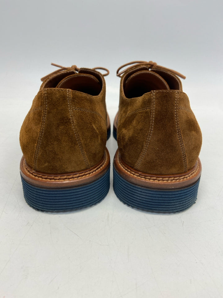 Johnston/Murphy Size 10.5 Brown Lace-Up Suede Men&