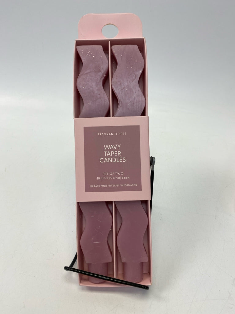 NEW/BOX Pink Candle