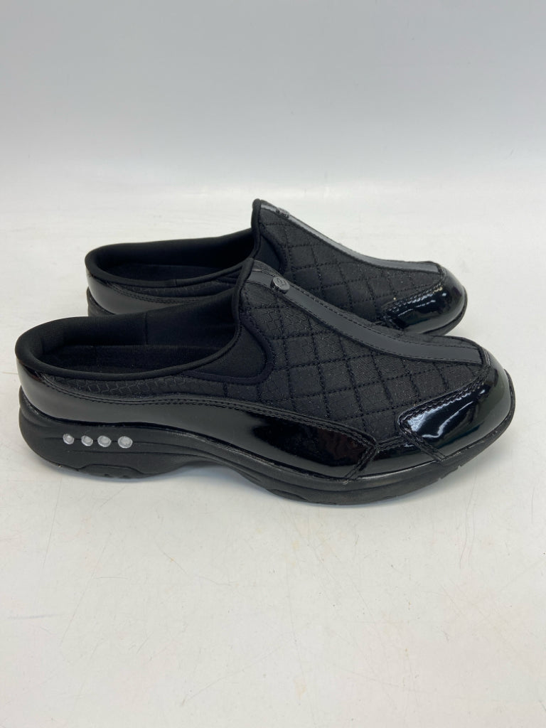 NWOT Easy Spirit  Size 10 Black Quilted Sneakers
