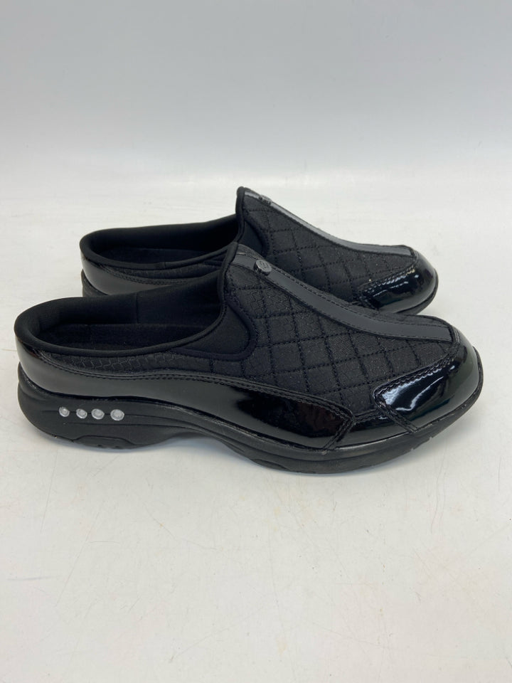 NWOT Easy Spirit  Size 10 Black Quilted Sneakers