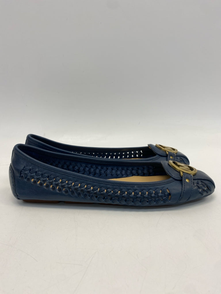 NWOT Michael Kors  Size 9 Navy Braided Flats