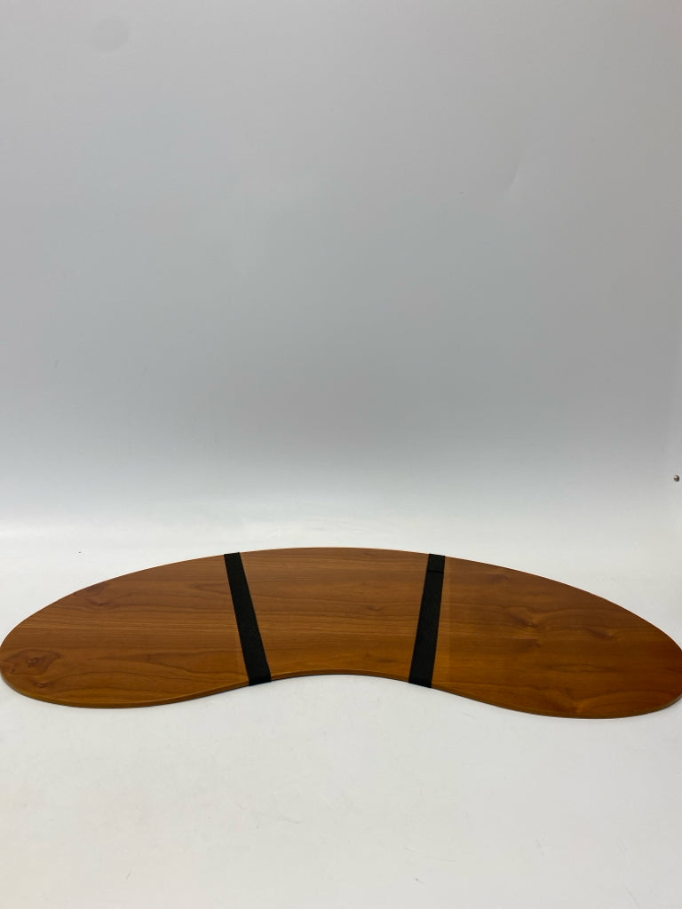 Levenger Brown Curved Misc. Office