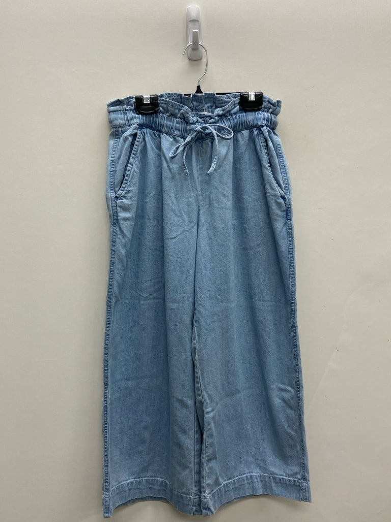 LOFT Size XSP Light Blue Pull-on Petite Pants