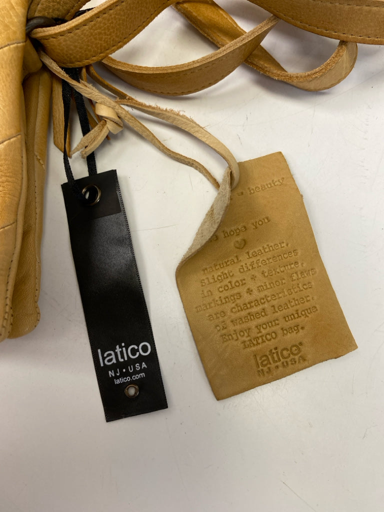 NWT Latico Camel Crossbody