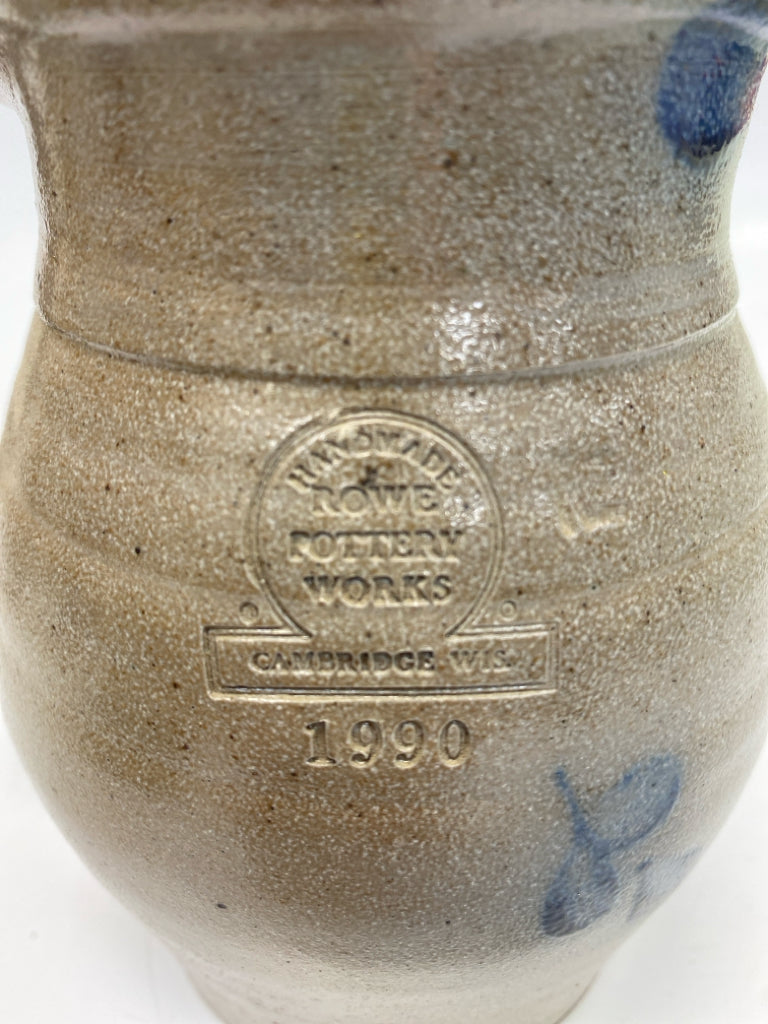 Gray Blue Hearts Pottery Pottery