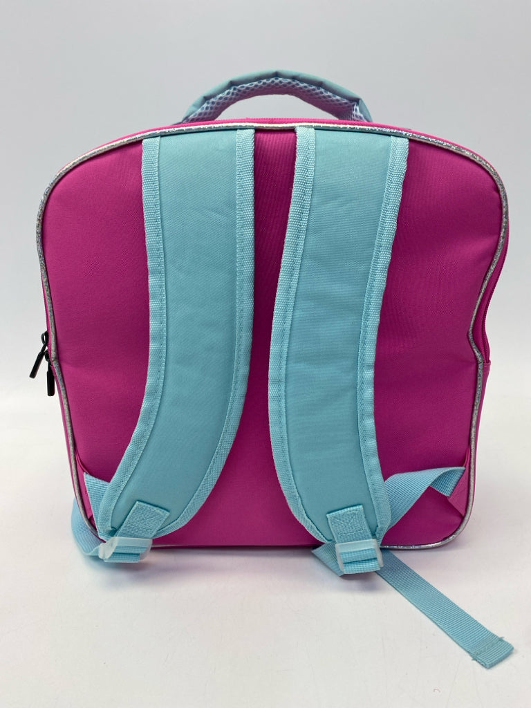 Lakeshore SIZE Blue Pink Unicorns Kids Backpack