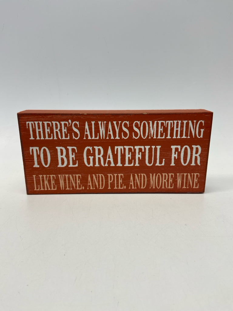 Orange White Words Misc. Home Item