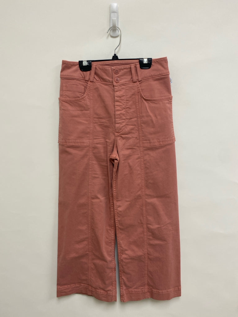 Pilcro Size 28 Coral Wide Leg Ladies Pants