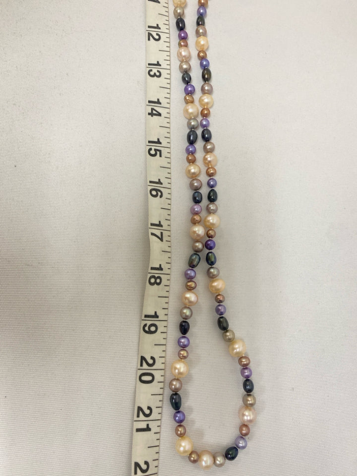 Pearl Multi Color Pearl Necklace