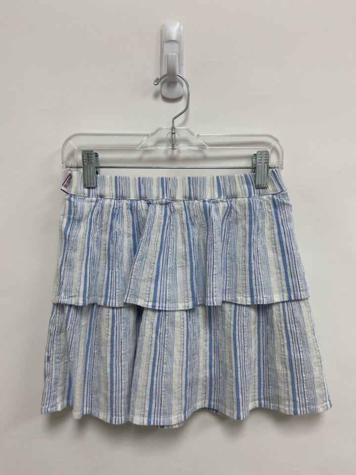 Vineyard Vines SIZE 7/8 Blue White/Silver Stripe Girl&