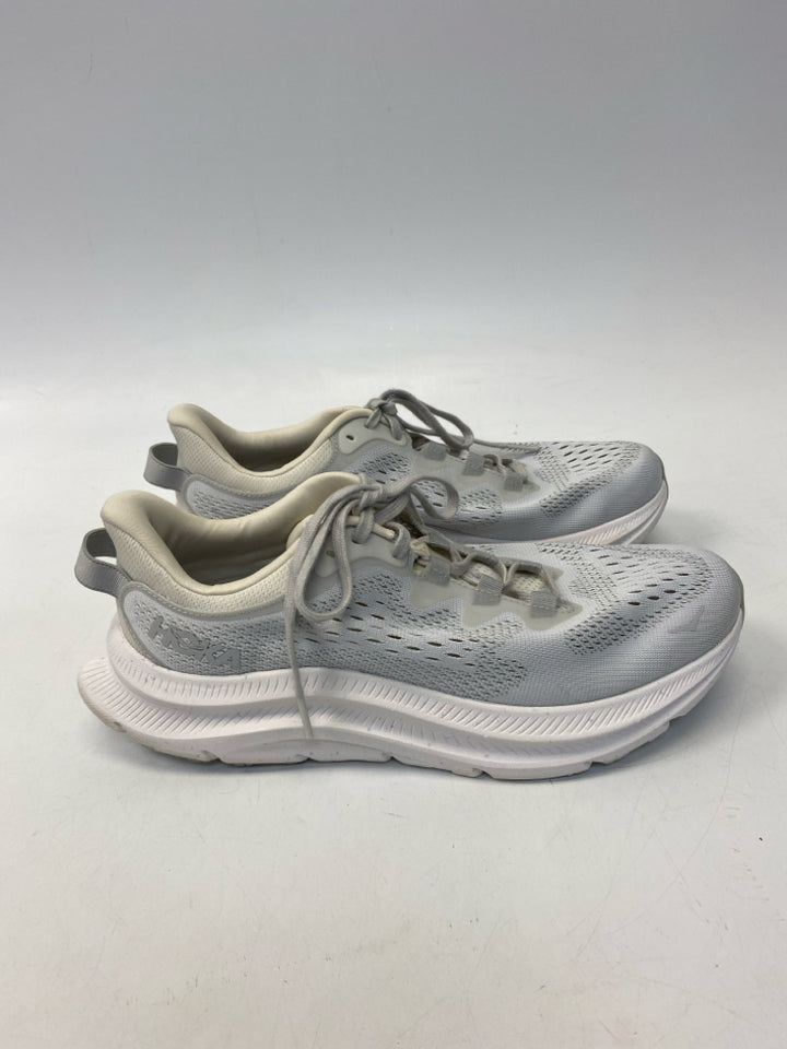 Hoka US Shoe Size 10 Pale Blue Lace-up Sneakers