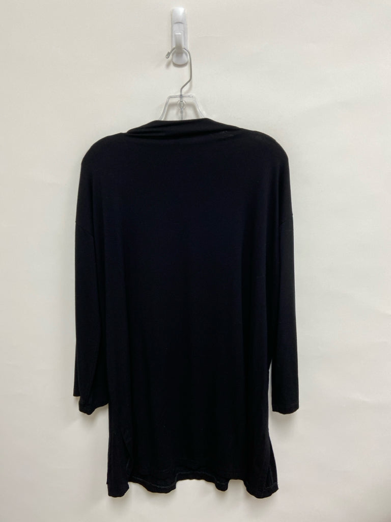 Eileen Fisher Size M Black Tunic Ladies Top
