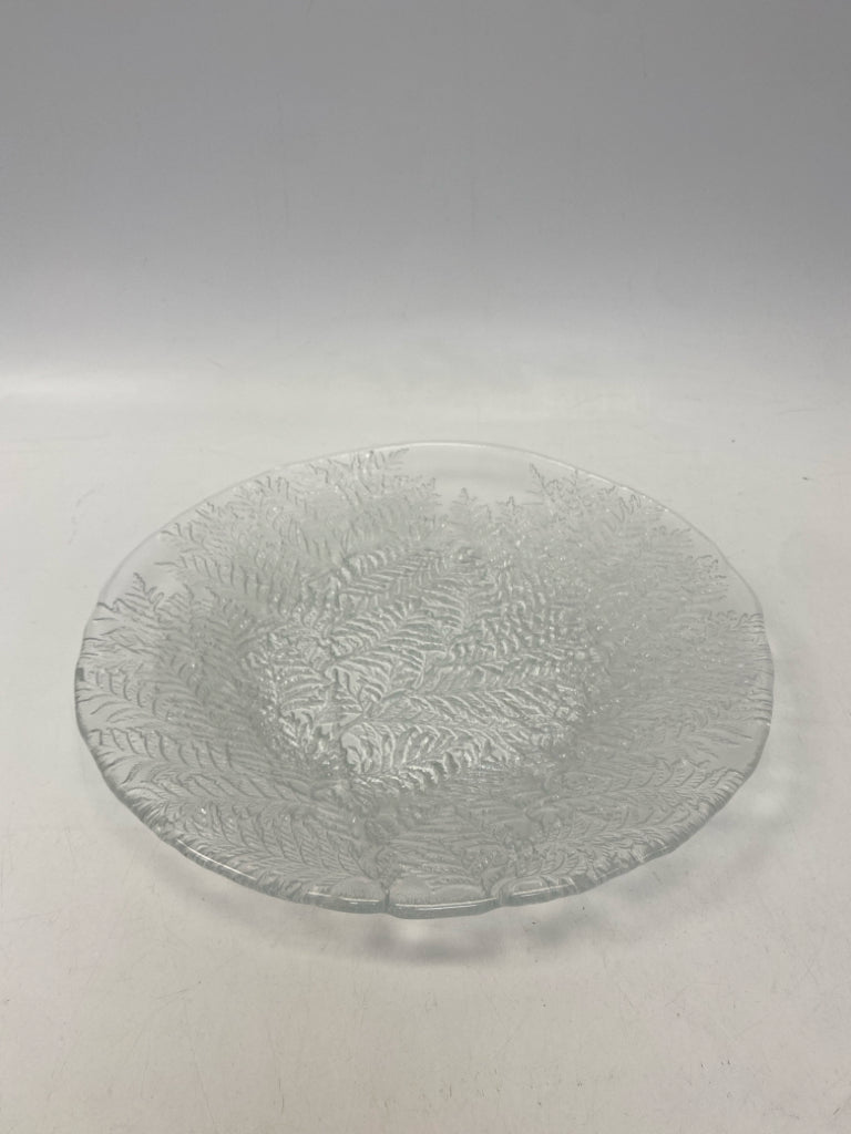 Clear Glass Serving Piece