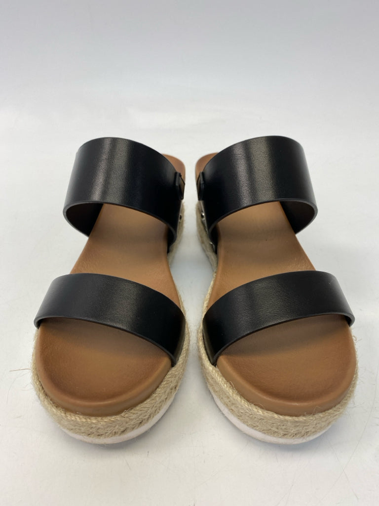 Size 7.5 Black Sandals