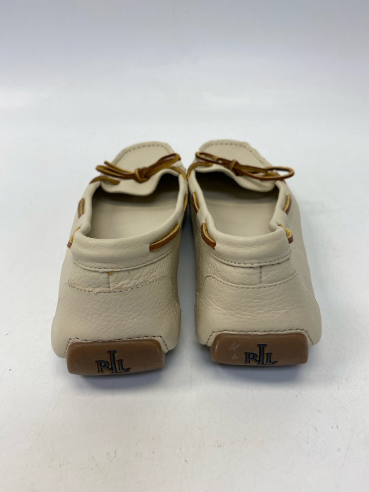 Ralph Lauren US Shoe Size 10 Cream Flats