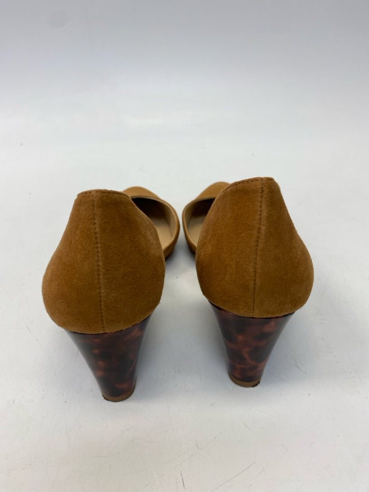 Antonio Melani US Shoe Size 11 Brown Suede Heels
