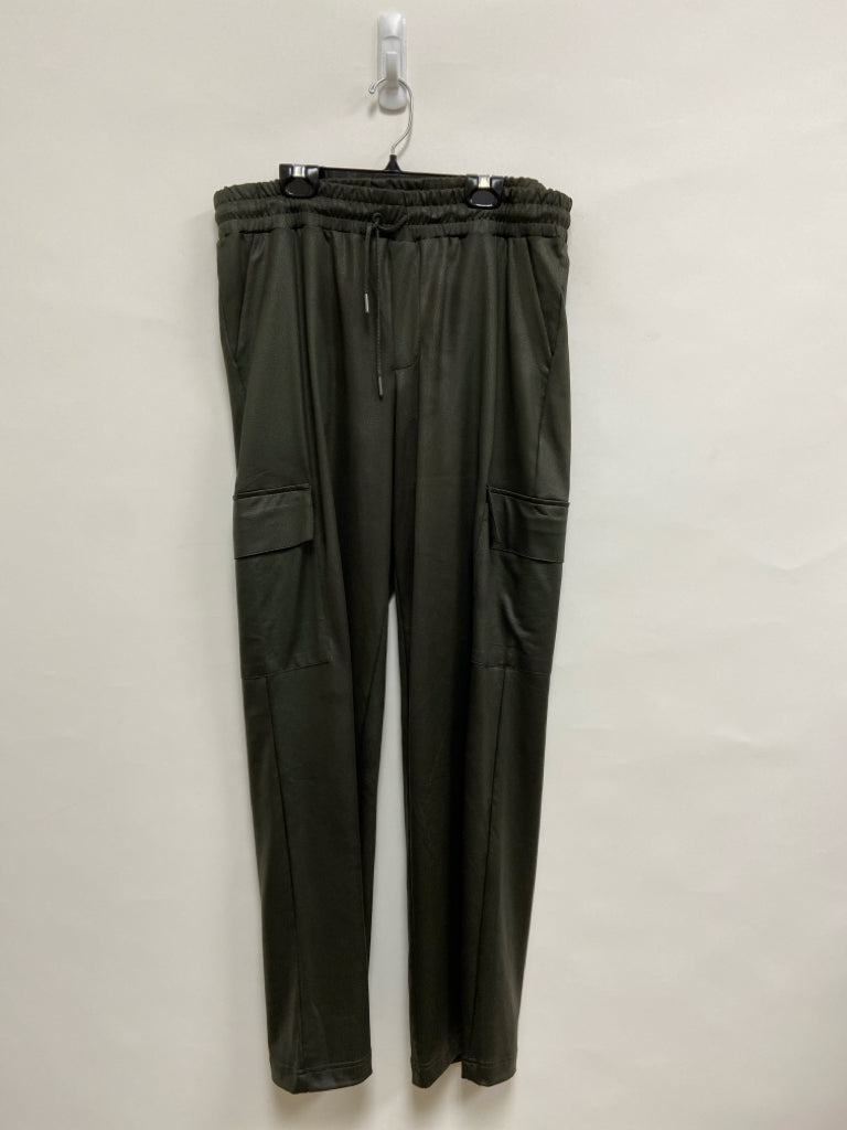 SIX/FIFTY Size L Dark Olive Ladies Pants