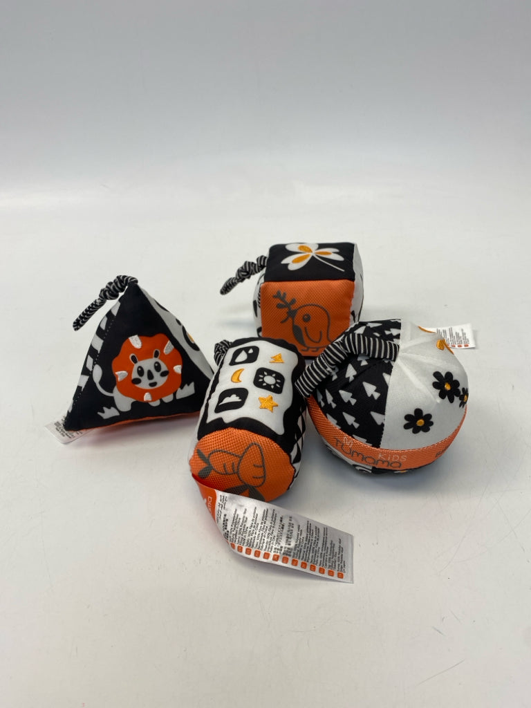 Orange Black/White Misc. Baby Gift