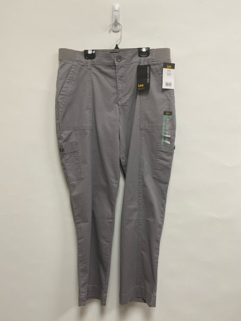 NWT Lee Size 12 Gray Ladies Pants