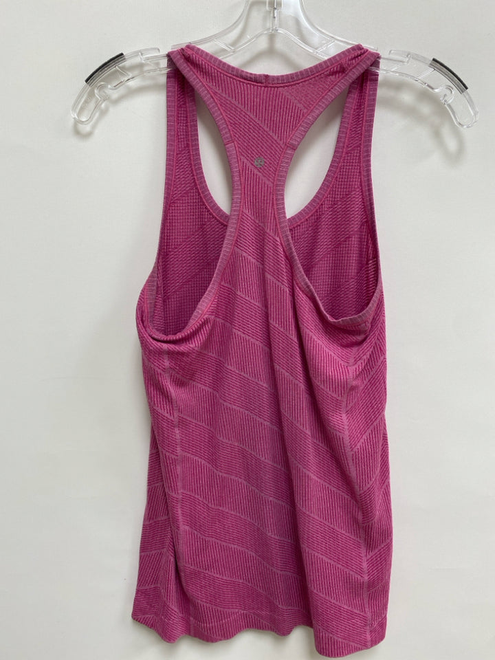 Lululemon Size 6 Pink Tank Athletic Top