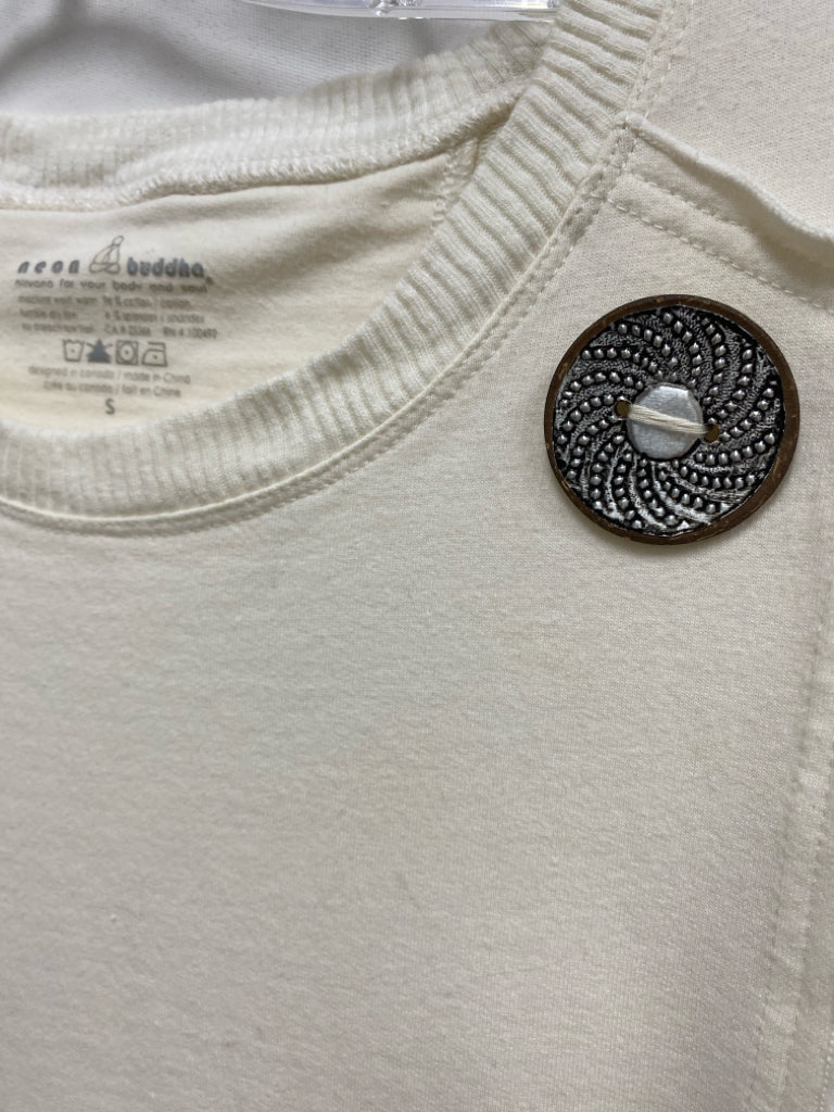 Neon Buddha Sage Cream Ladies Top