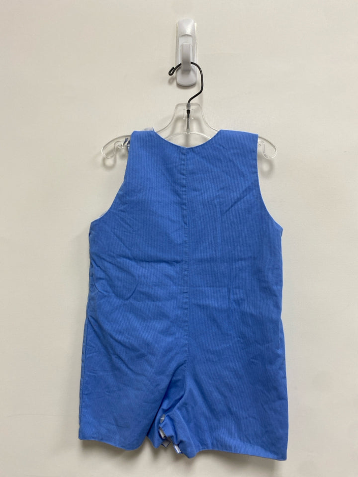 VIVE LA FETE SIZE 12M Blue White/Yellow Smocking Sleeveless Boy&