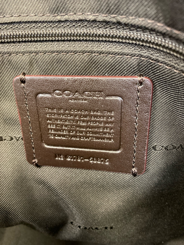 Coach Tan Prairie Convertible Satchel 58875