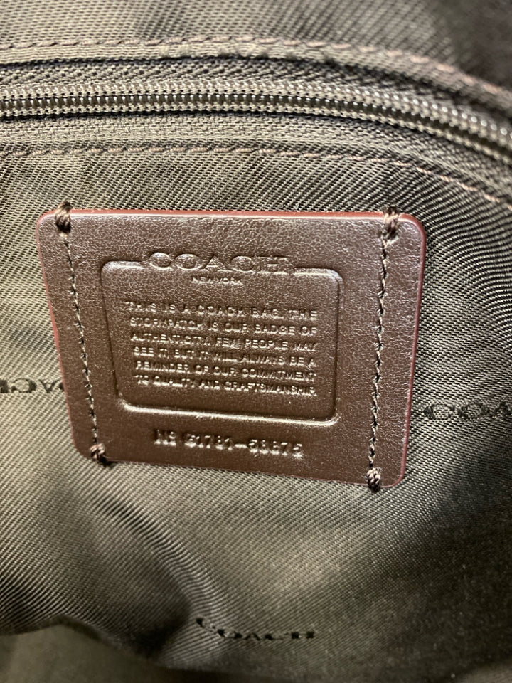 Coach Tan Prairie Convertible Satchel 58875