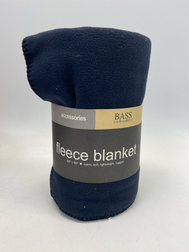 NWT Bass Navy Blanket