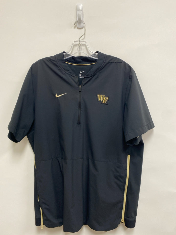 Nike Size L Black Quarter Zip Men&