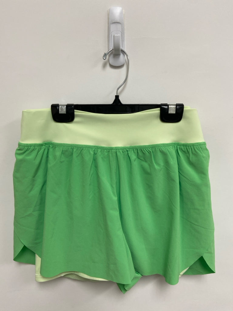 Athleta Size M Pale Green Green Athletic Shorts