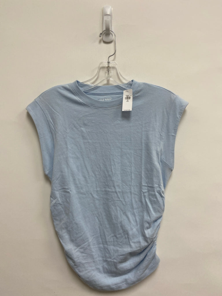 NWT Old Navy Size XS Pale Powder Blue Sleeveless Ladies Top