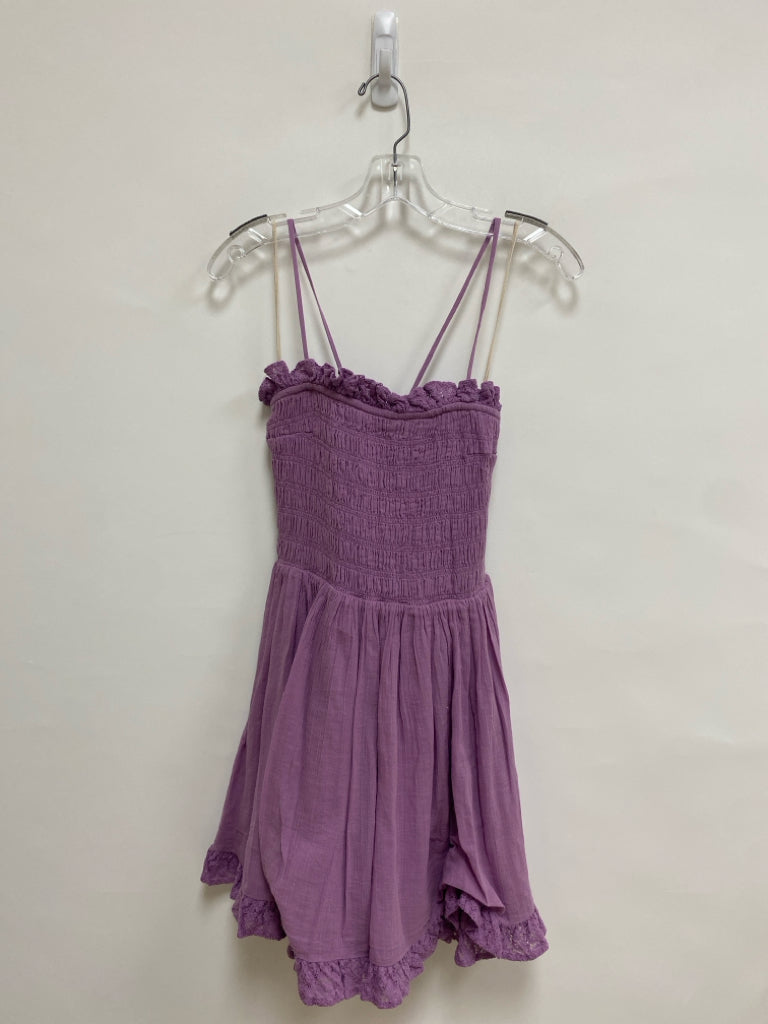 NWT Free People Size S Purple Sleeveless Ladies Dress